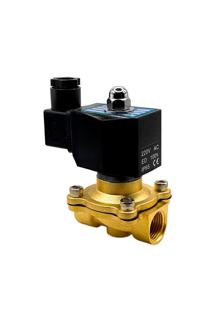 Ilustração Válvula Solenoide Uso Geral