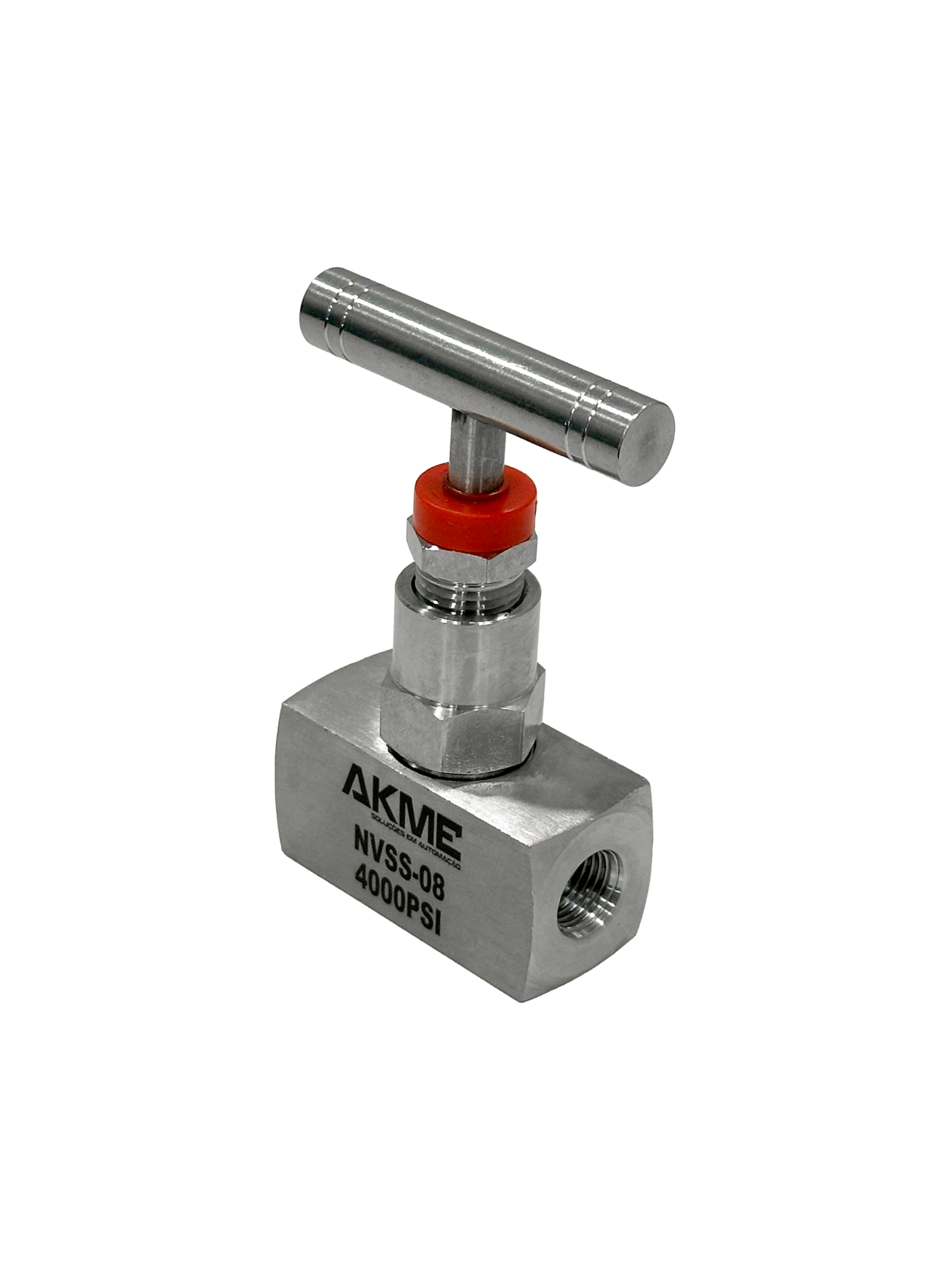 Ilustração Válvula Agulha Inox